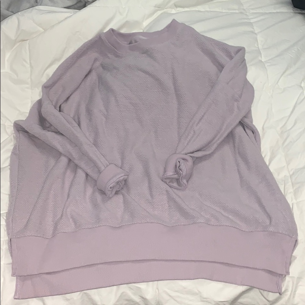 NWOT Light purple Aerie oversized sweatshirt